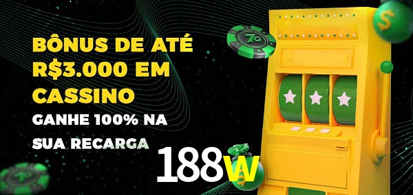 188w melhor bônus de depósito